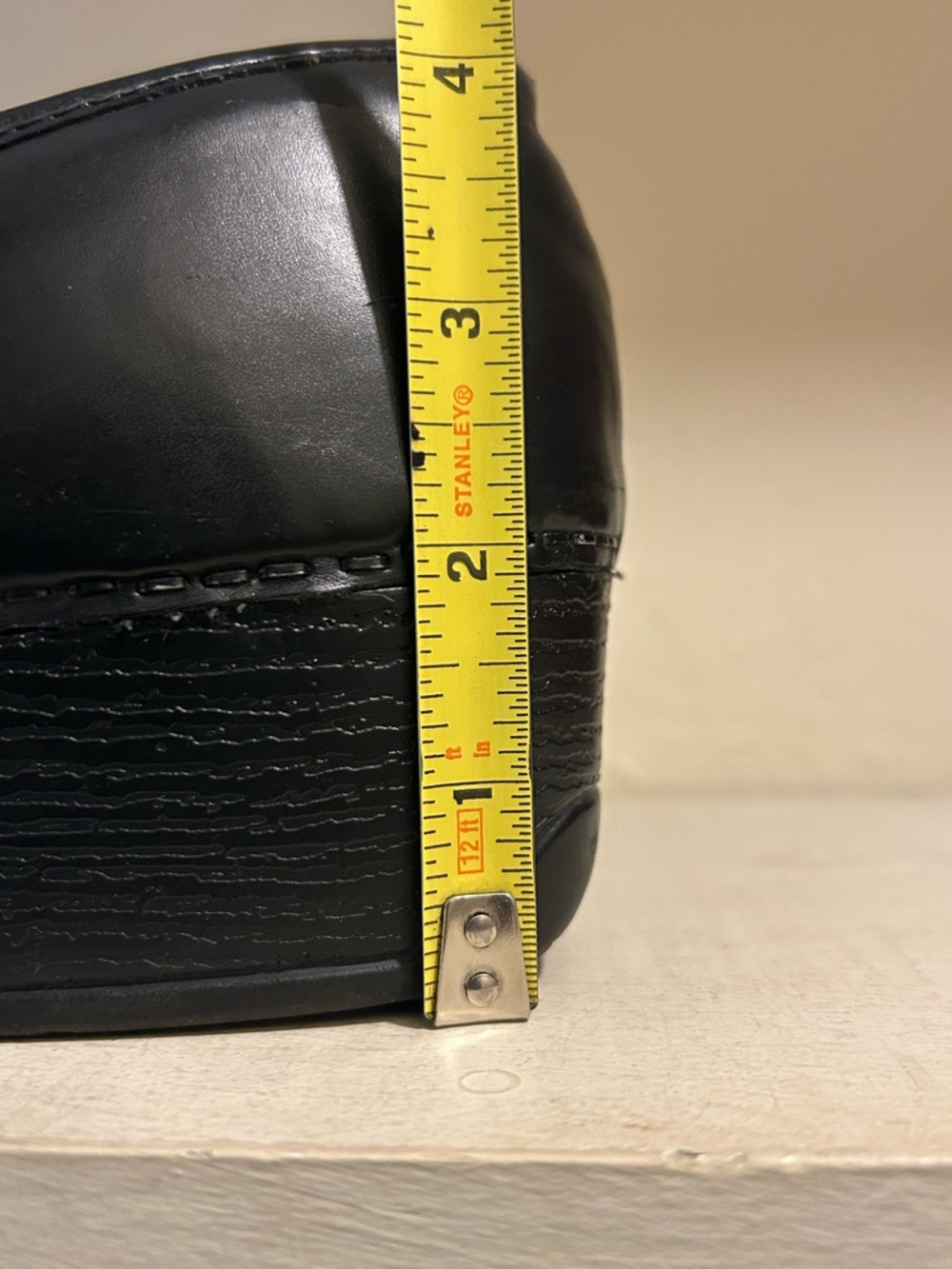G.H. Bass & Co. Black Leather Slip-On Clog - Picture 12 of 15